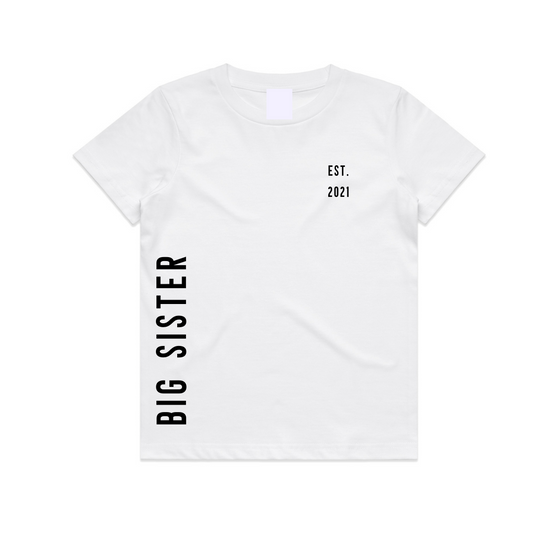 Discreet Big Sister - Kids T Shirt